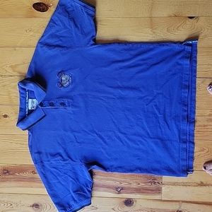Vintage Y2k Walt Disney World Resort Shirt Large Blue 2005 Mickey Mouse